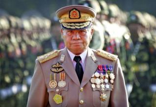 Myanmar's top military officers have retired ahead of the first general election in two decades, says The Daily Telegraph
