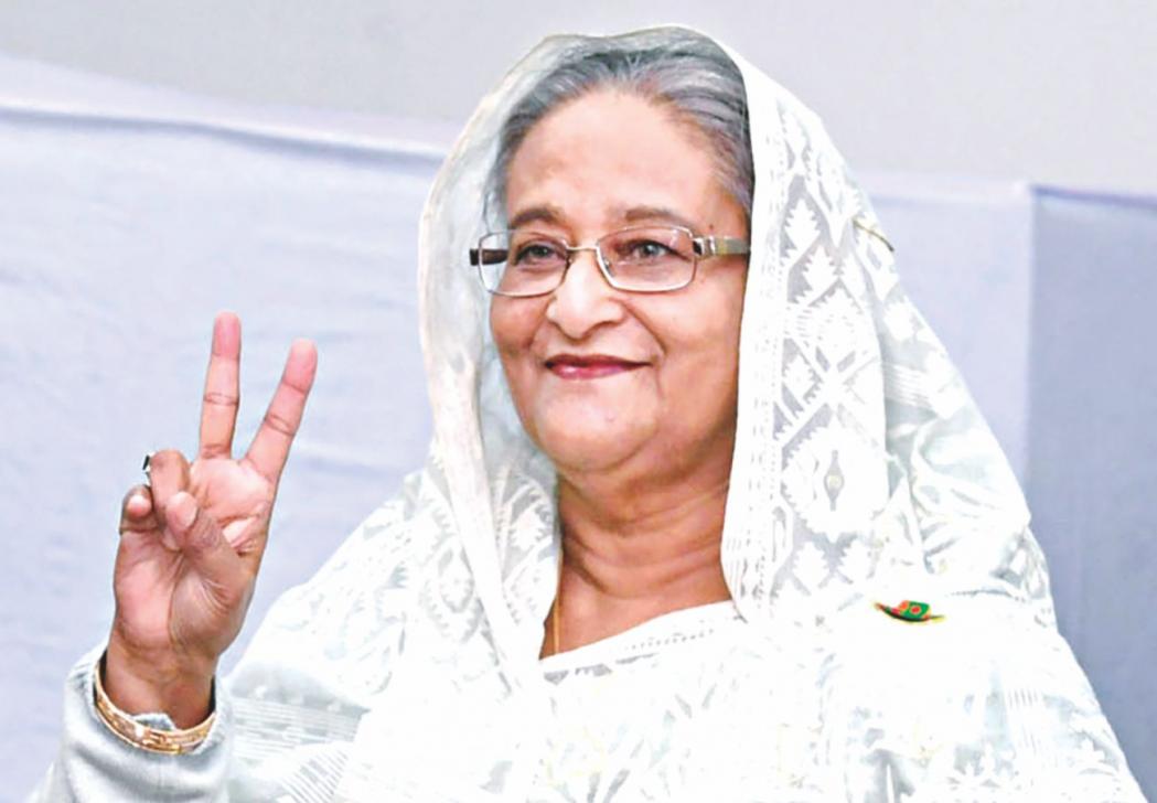 India Welcomes Hasina Win Without Reservations