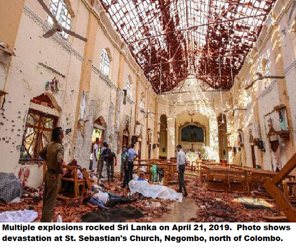 After Easter Bombings…..