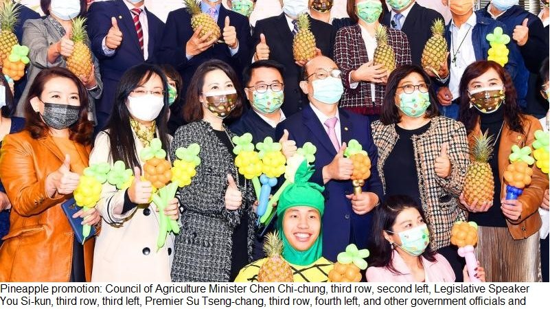 Taipei: China pineapple ban offset in four days