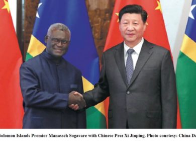 China-Solomon Islands Security Deal Destablizating Indo-Pacific