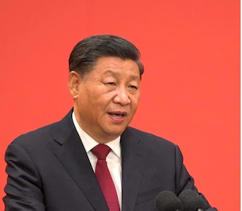 Sloganization for loyalty test, Xi way